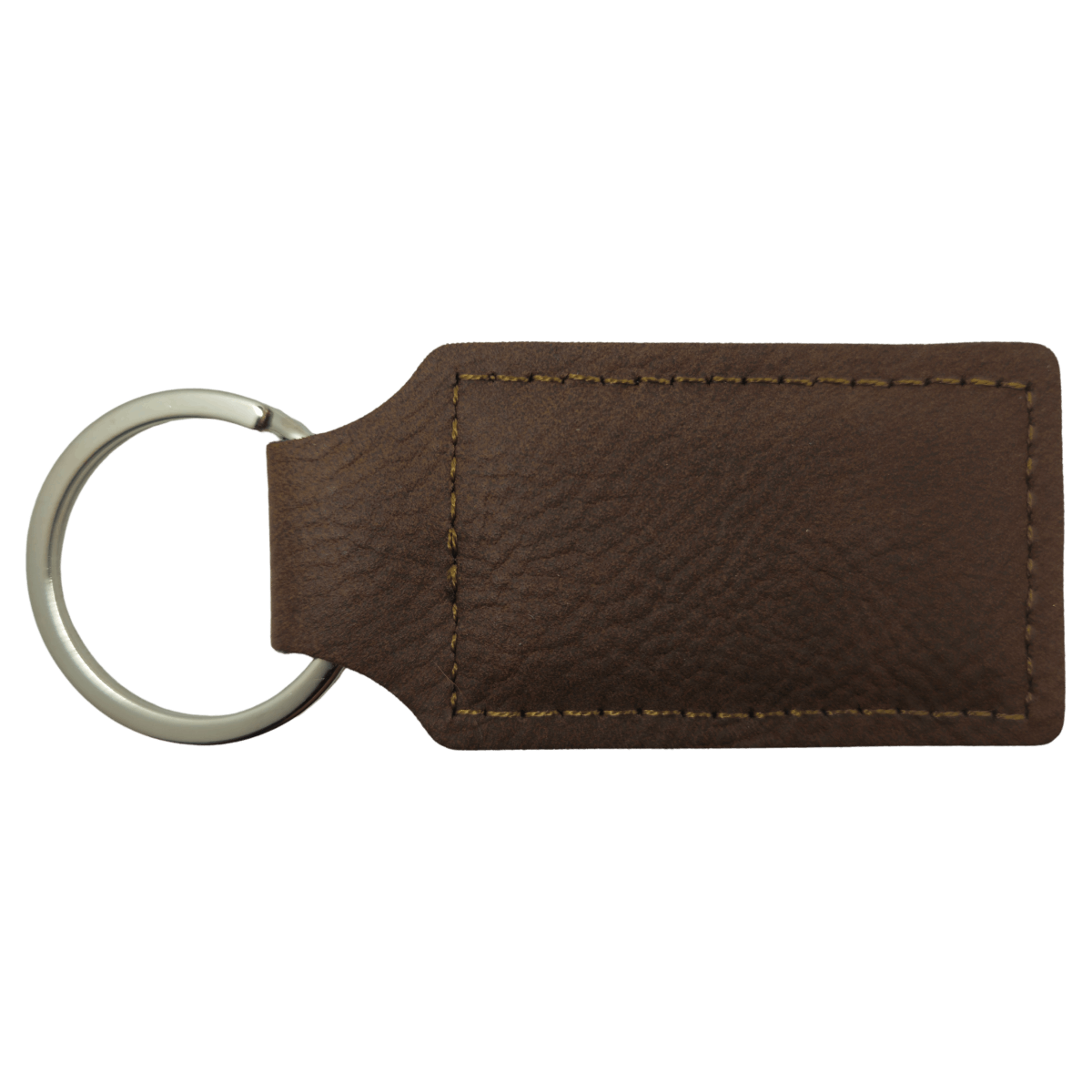 Keychains - Customize Your Way - Leatherette - Rectangular - Perfect For Your Car & Motorcycle Keys