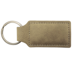 Keychains - Customize Your Way - Leatherette - Rectangular - Perfect For Your Car & Motorcycle Keys