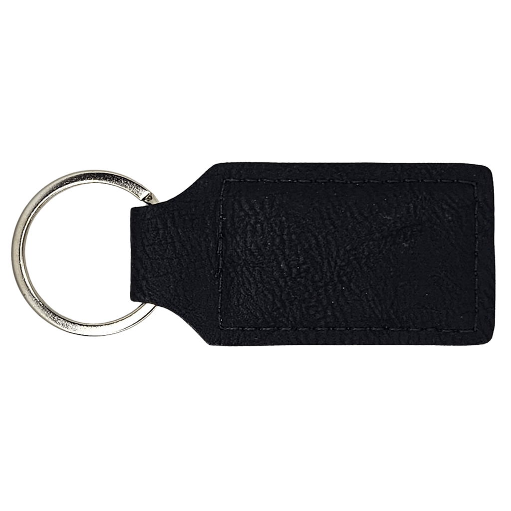 Keychains - Customize Your Way - Leatherette - Rectangular - Perfect For Your Car & Motorcycle Keys