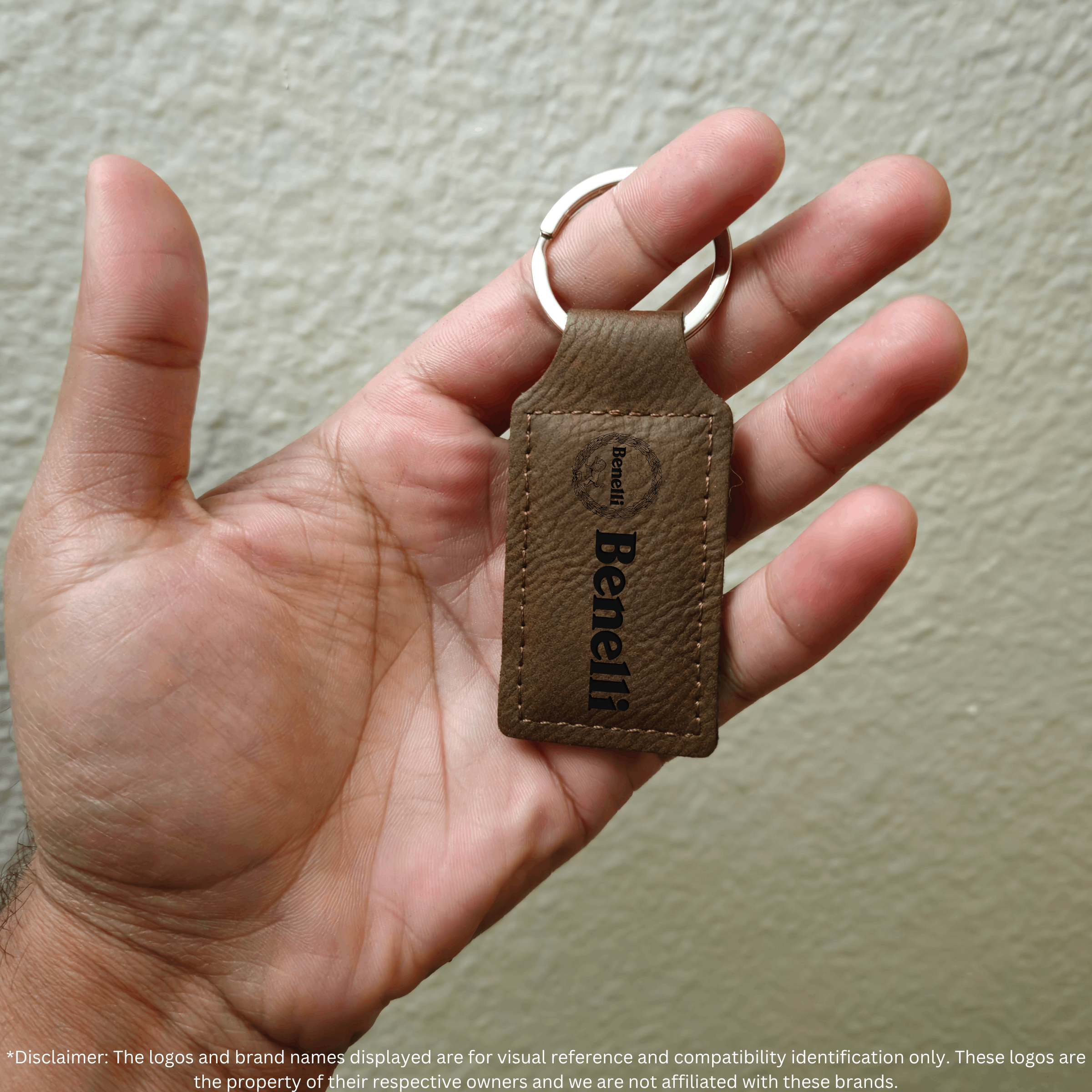Keychains - Customize Your Way - Leatherette - Rectangular - Perfect For Your Car & Motorcycle Keys