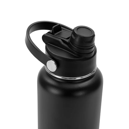 Bulk Quantity - Dual Lid Bottles - 32 Oz - Straw and Chug Spouts - Powder Coated - Personalization Available