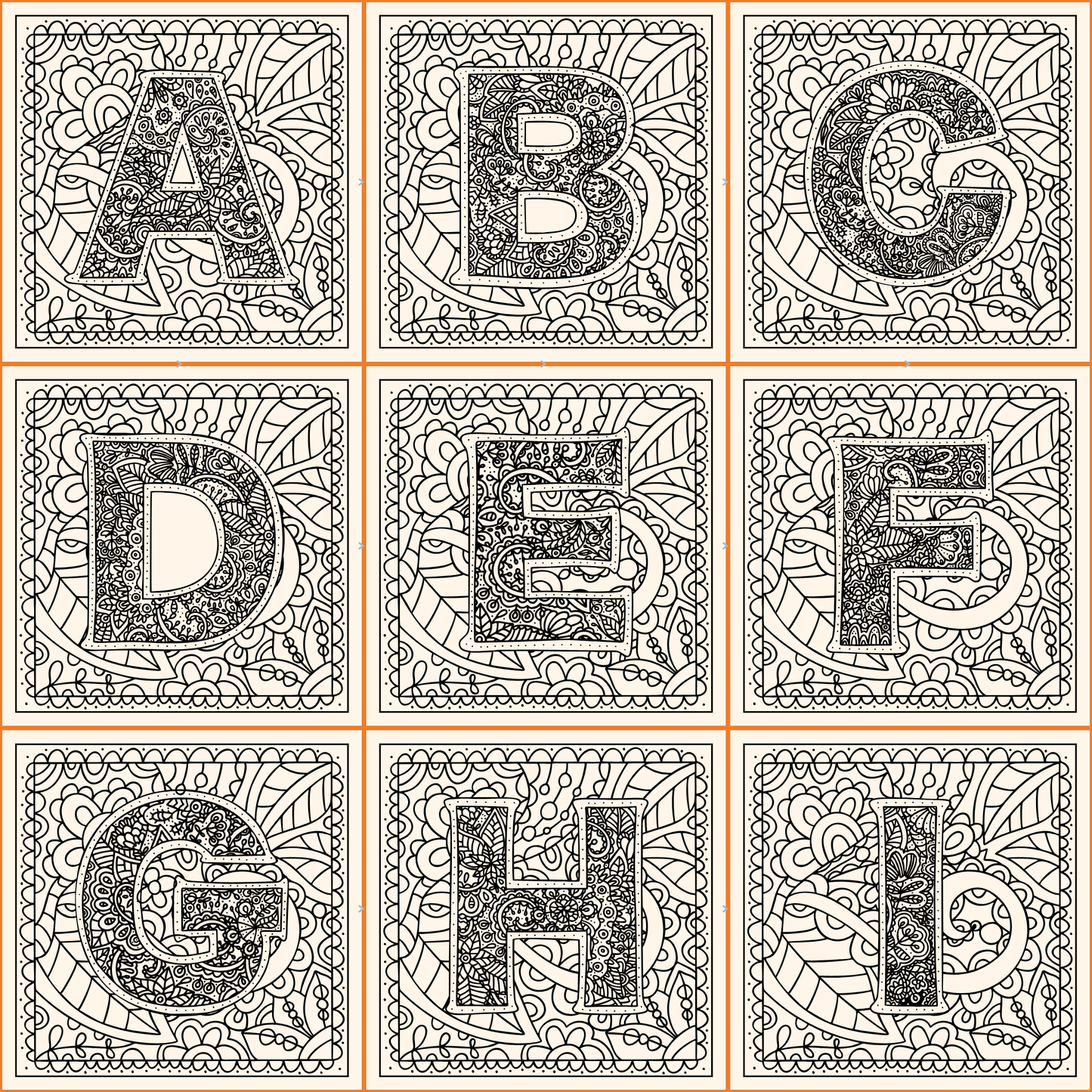 Throw Pillow - Single Letter/Monogram Rustic Design - Leatherette Material - Size: 15"x15" - Personalization Available