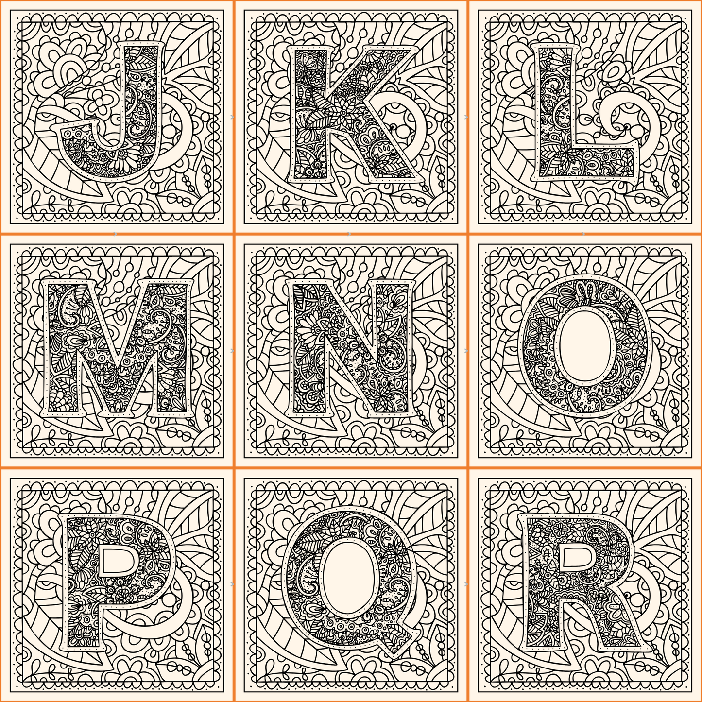 Throw Pillow - Single Letter/Monogram Rustic Design - Leatherette Material - Size: 15"x15" - Personalization Available