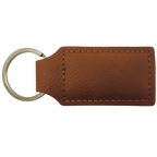 Keychains - Customize Your Way - Leatherette - Rectangular - Perfect For Your Car & Motorcycle Keys