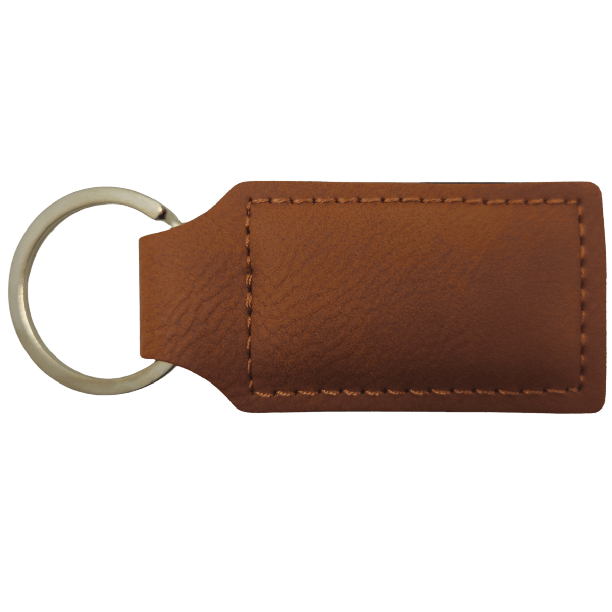 Keychains - Customize Your Way - Leatherette - Rectangular - Perfect For Your Car & Motorcycle Keys