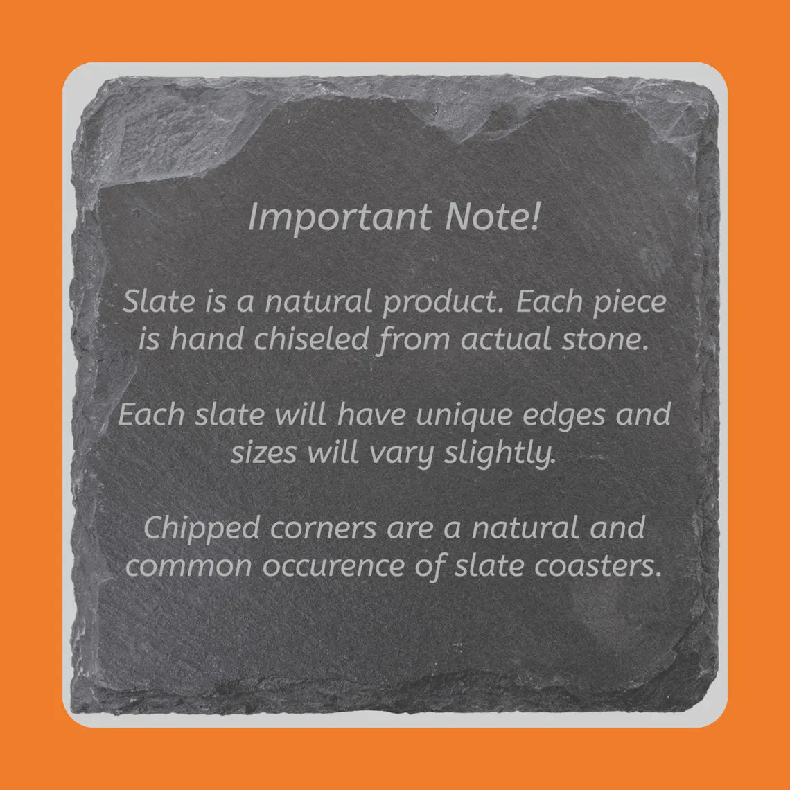 Pack of 4 Custom Engraved Coasters for Home Bar – Natural Slate Stone with Bar Theme - Perfect Gift for Men, Housewarming or Groomsmen Favor