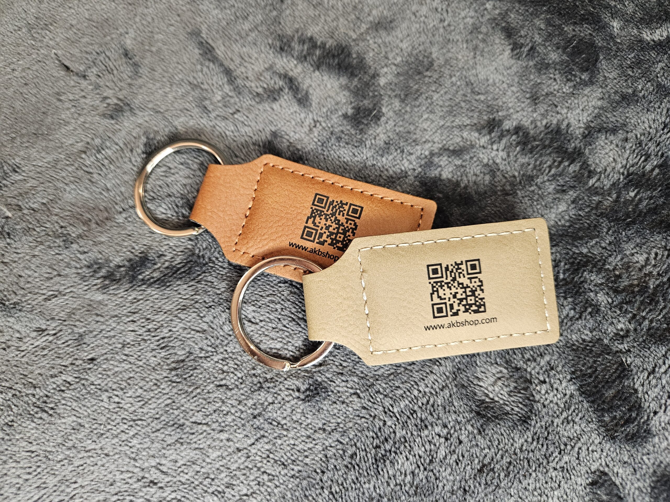 Leatherette Keychain